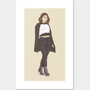 Fashion Girl Posters and Art